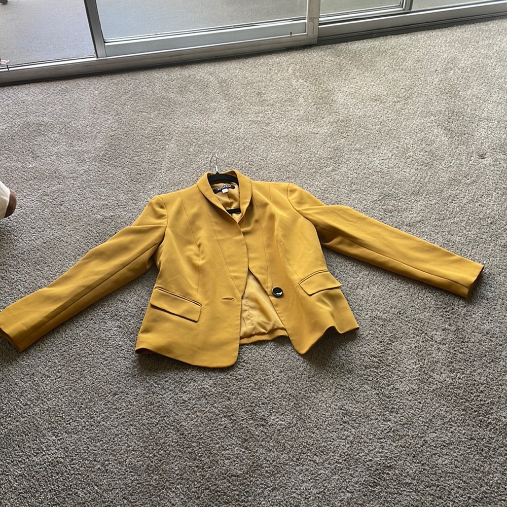 Yellow Blazer